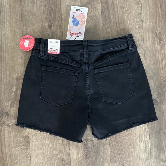 Distressed denim shorts - Picture 2 of 2